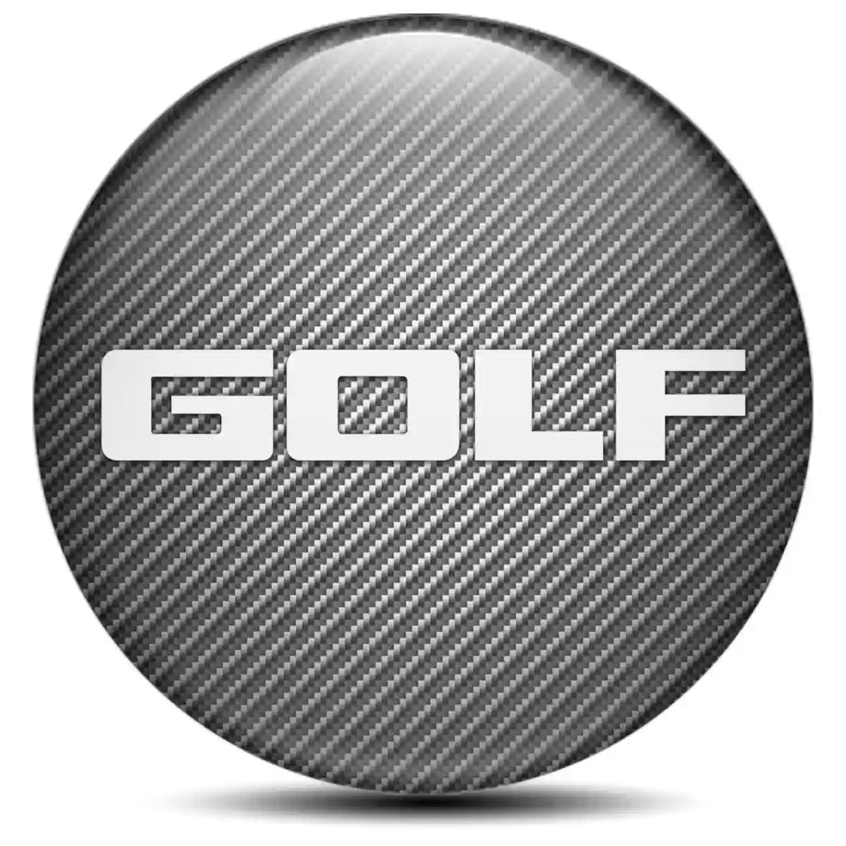 VW Golf Silicone Emblem Self-Adhesive Stylish Design