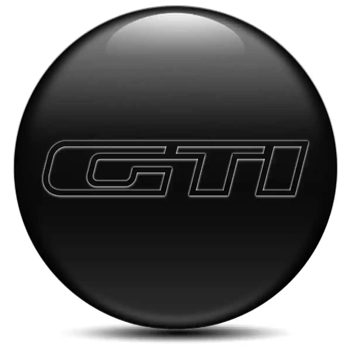 VW GTI Badge Emblems Center Cap Stylish Design