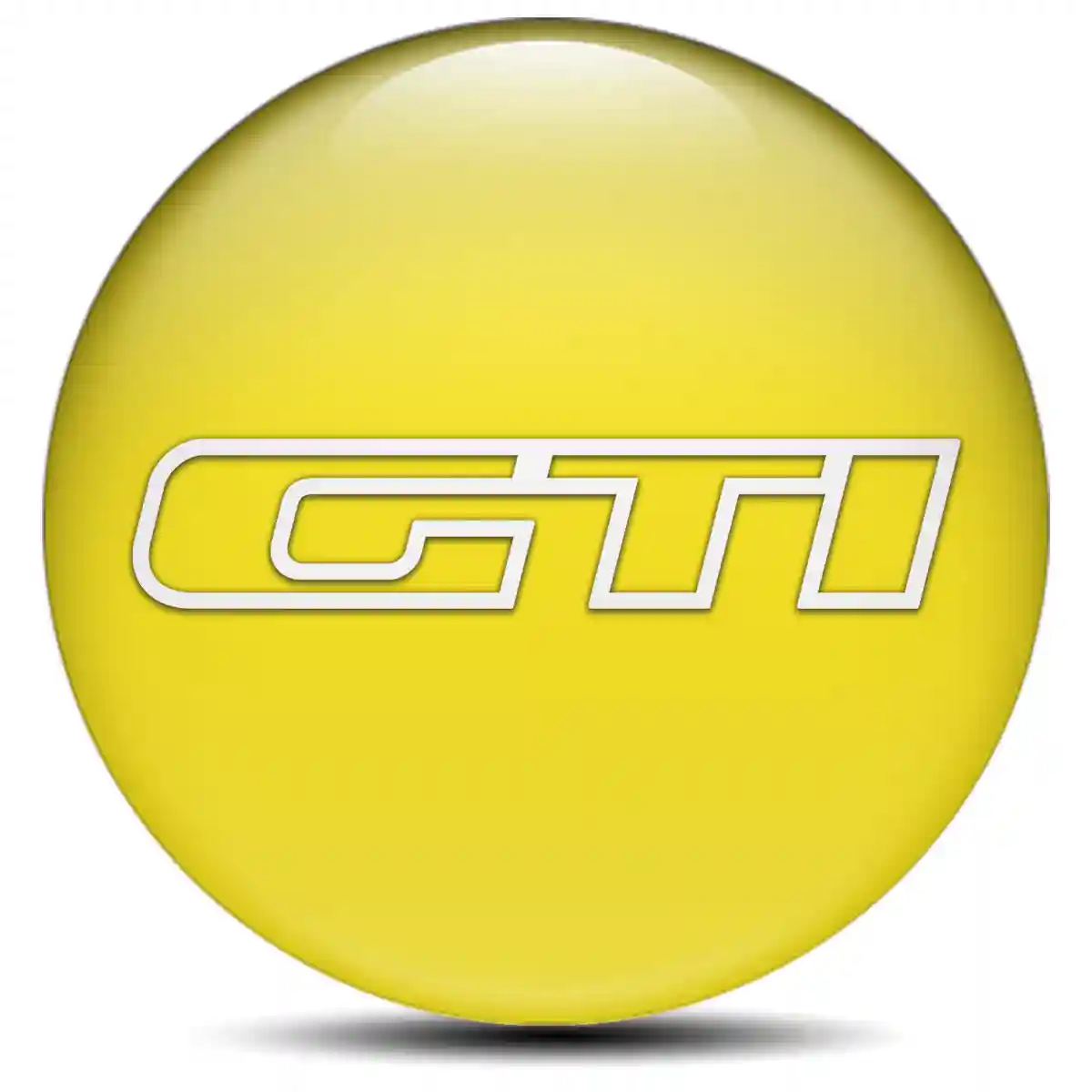 VW GTI Emblem Center Hup Cap Stylish Design