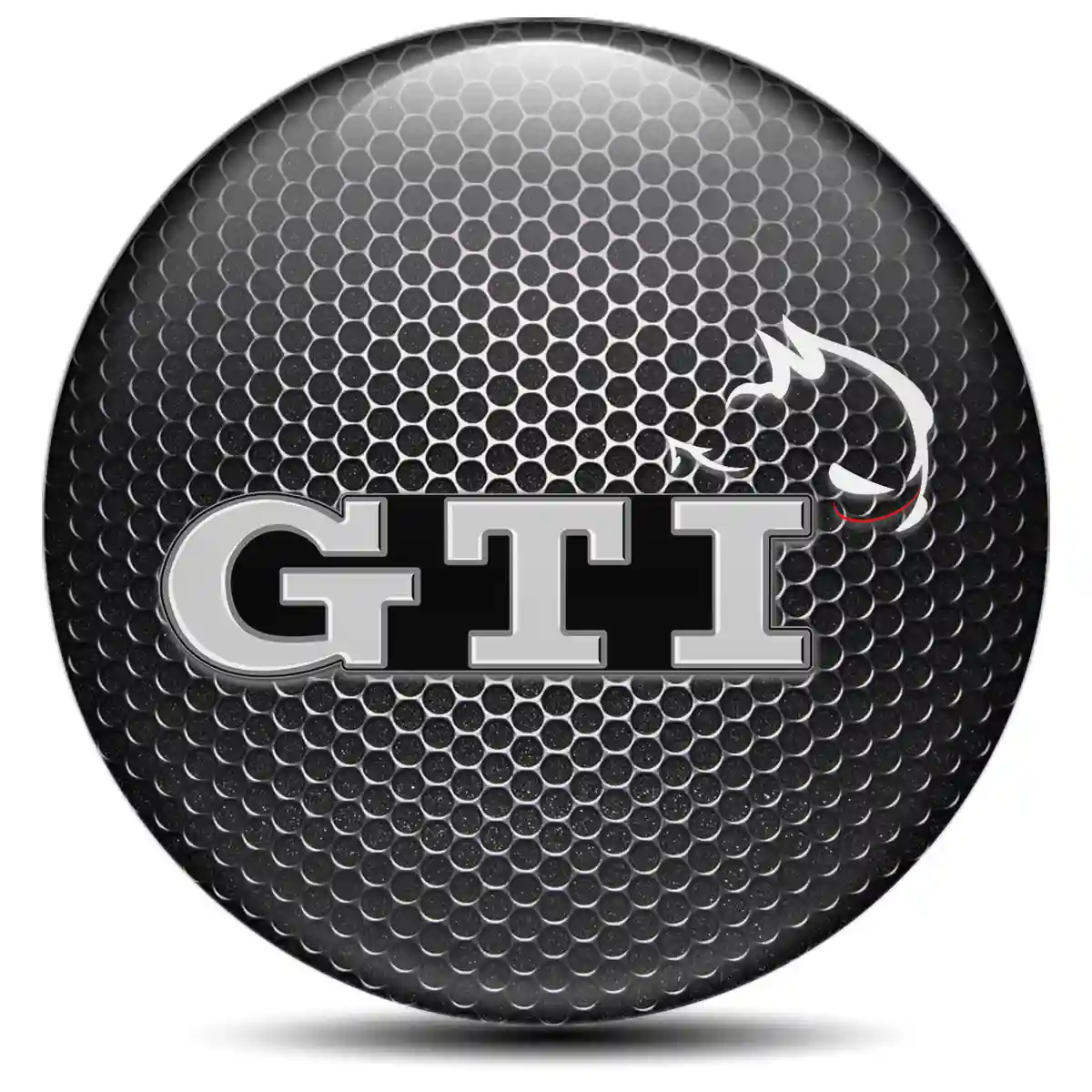 VW GTI Emblem Wheel Center Caps Stylish Design