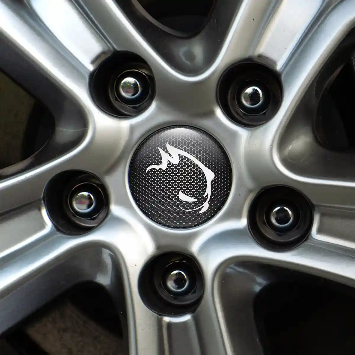VW GTI Epoxy Sticker Stylish Design