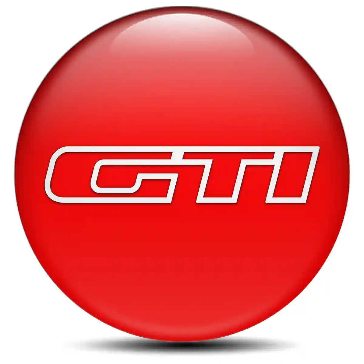 VW GTI Logo Emblem Self-Adhesive Stylish Design
