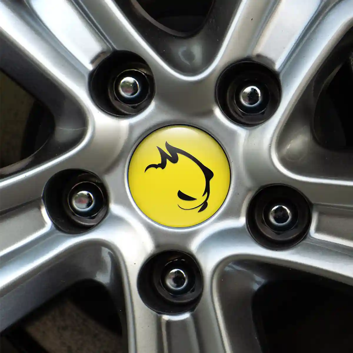 VW GTI Logo Silicone Badge Stylish Design