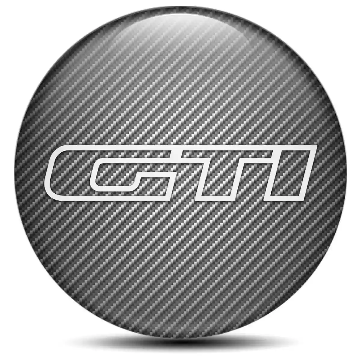 VW GTI Logo Silicone Emblem High Quality