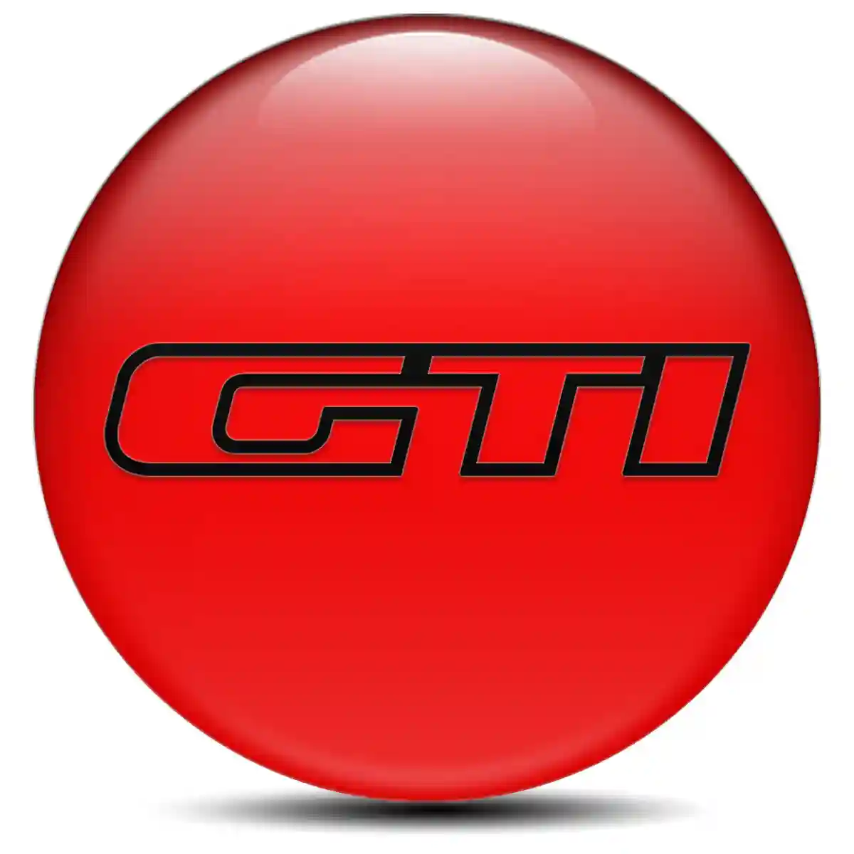 VW GTI Logo Silicone Emblem Stylish Design
