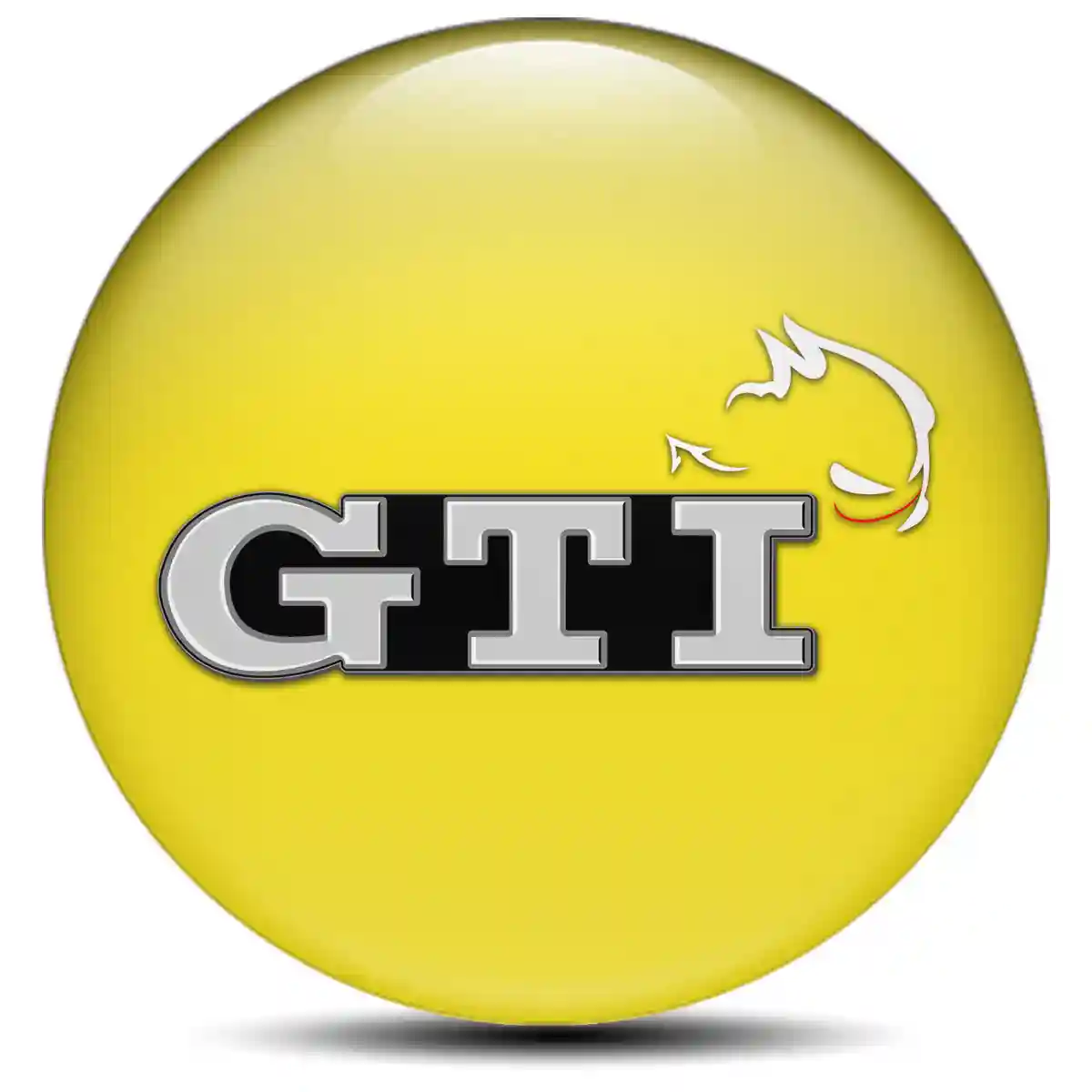 VW GTI Silicone Emblem High Quality