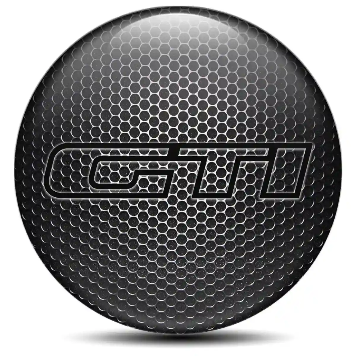 VW GTI Silicone Sticker Self-Adhesive Stylish Design