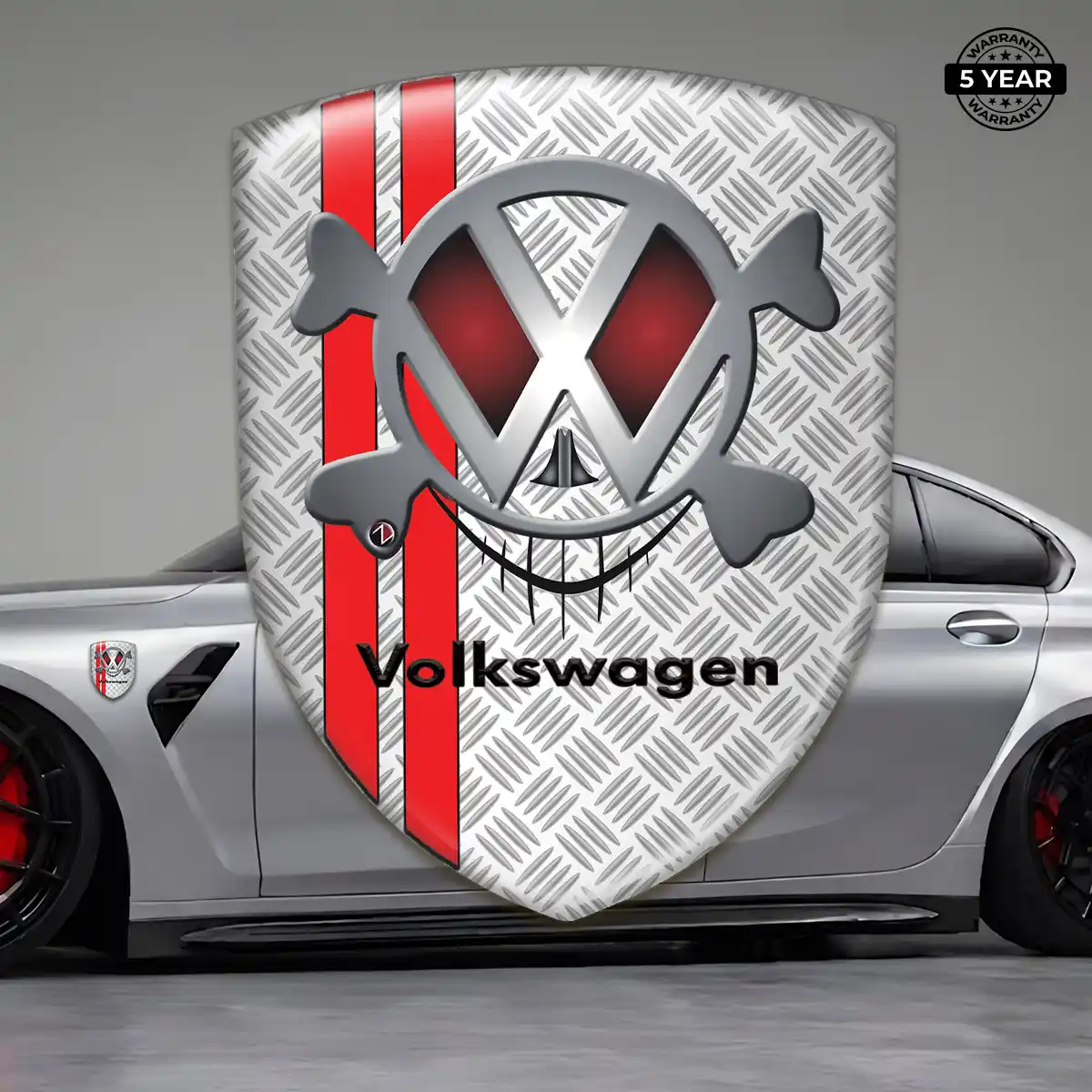 VW Logo Badge Sleek Style