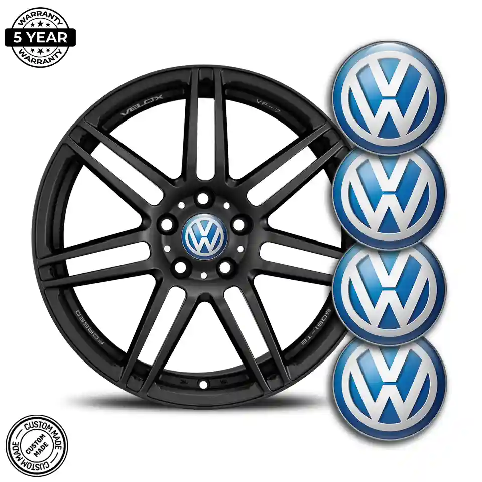 VW Logo Emblem Self-Adhesive Stylish Design