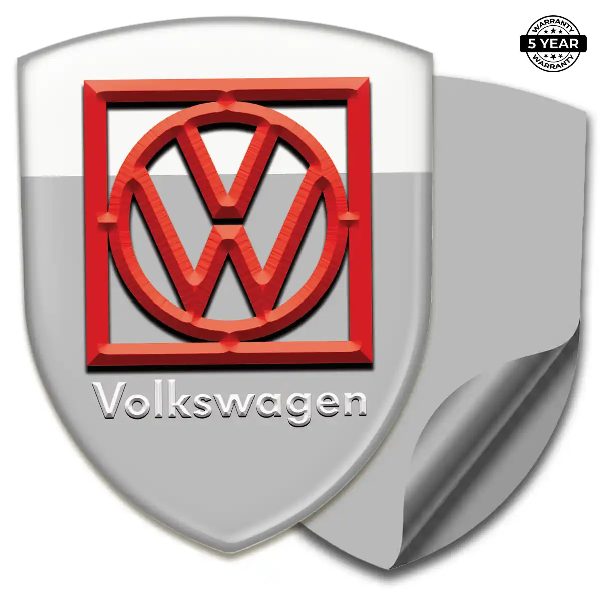 VW Logo Emblem Signature Grade