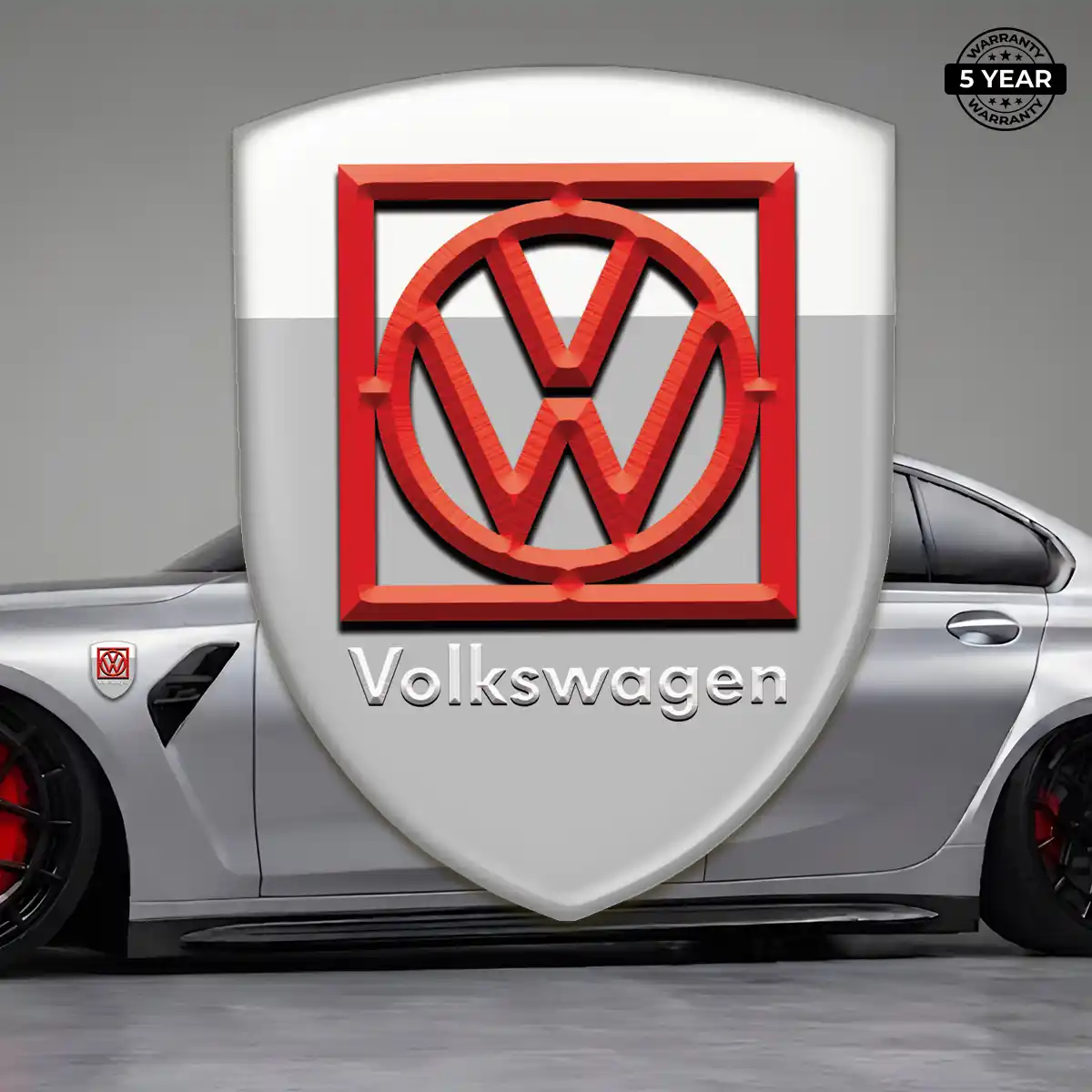 VW Logo Emblem Signature Grade