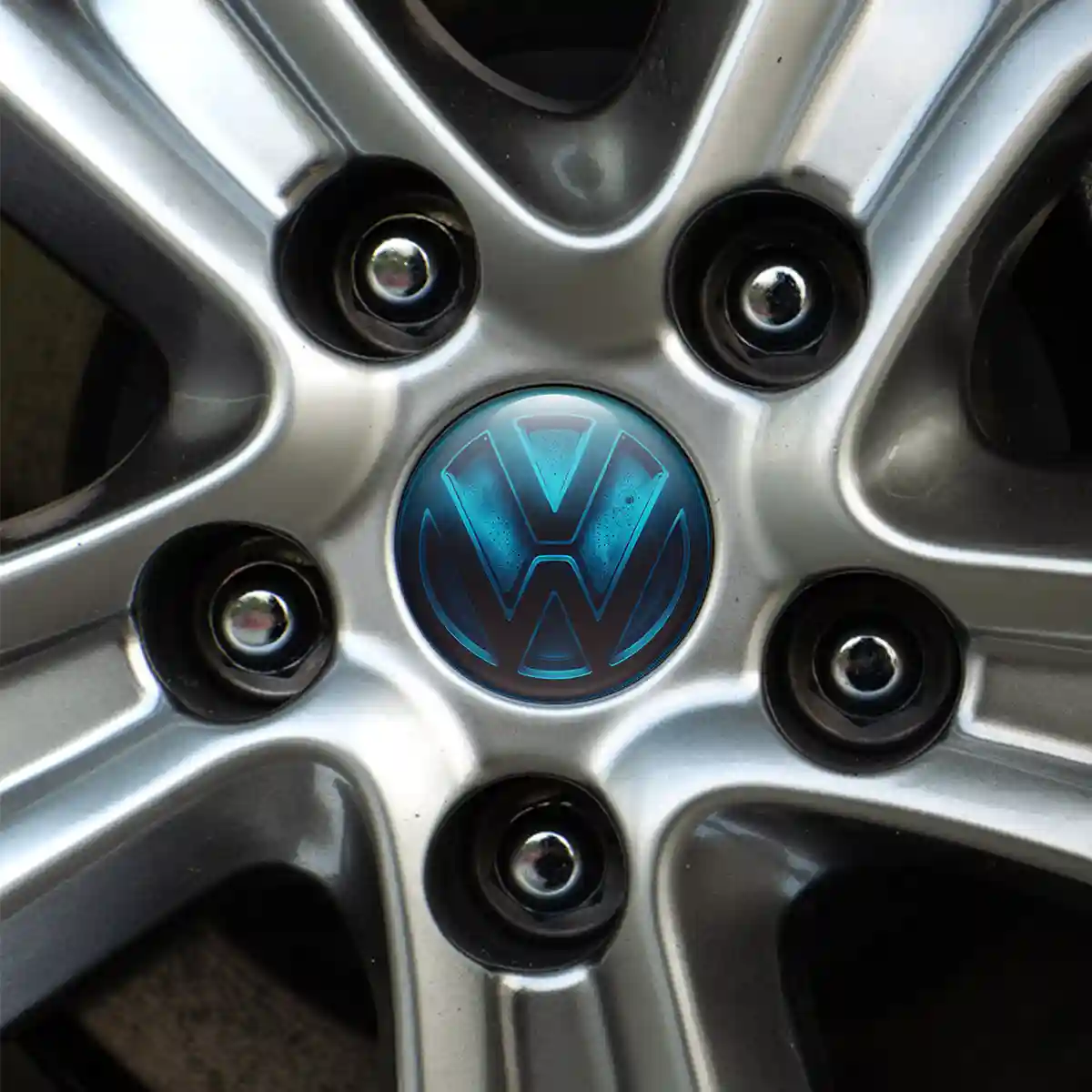 VW Logo Emblem Stylish Design