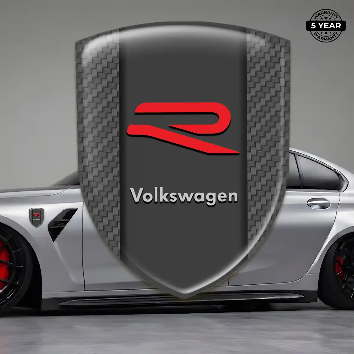 VW Logo Emblem Superior Craft