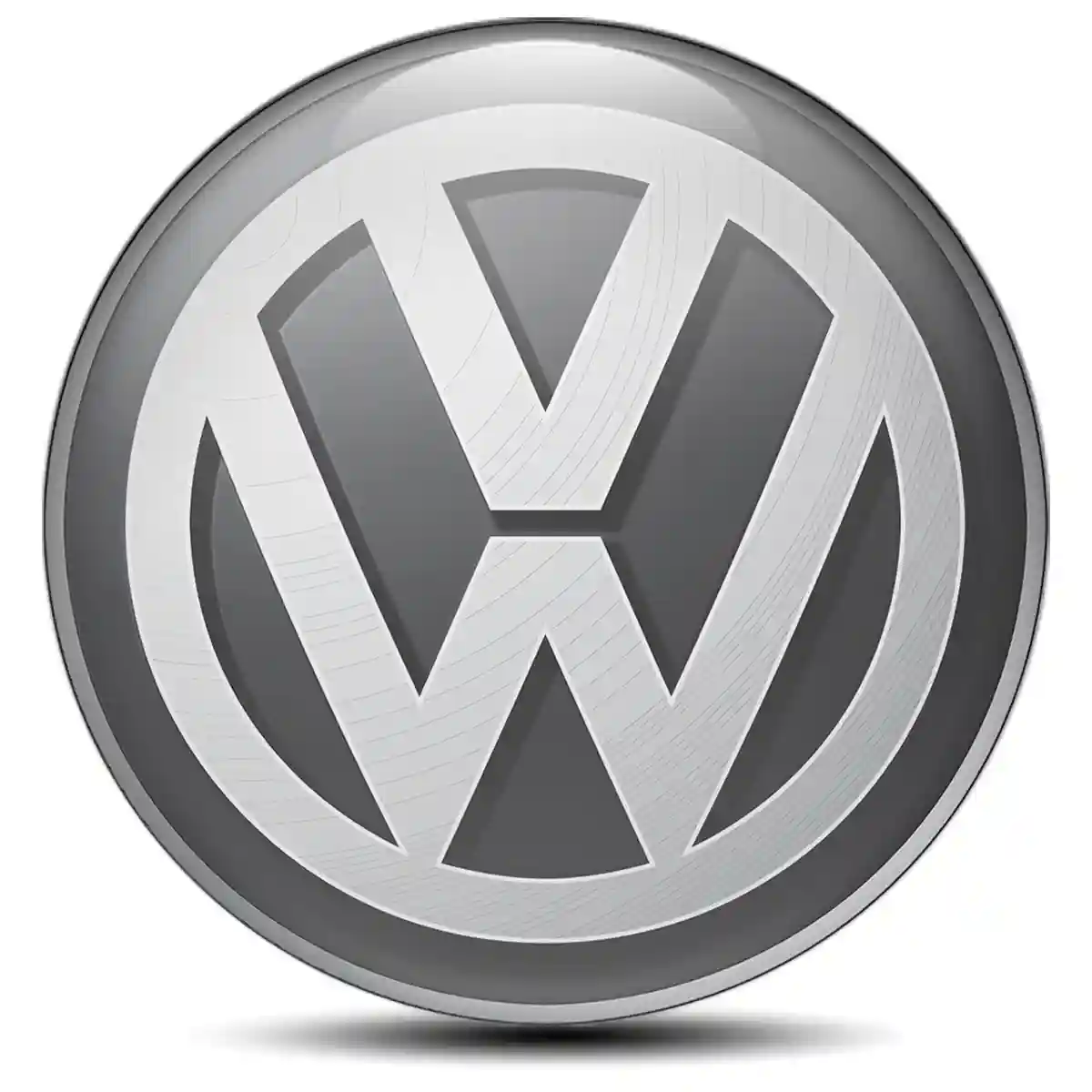 VW Logo Silicone Badge Self-Adhesive Stylish Design