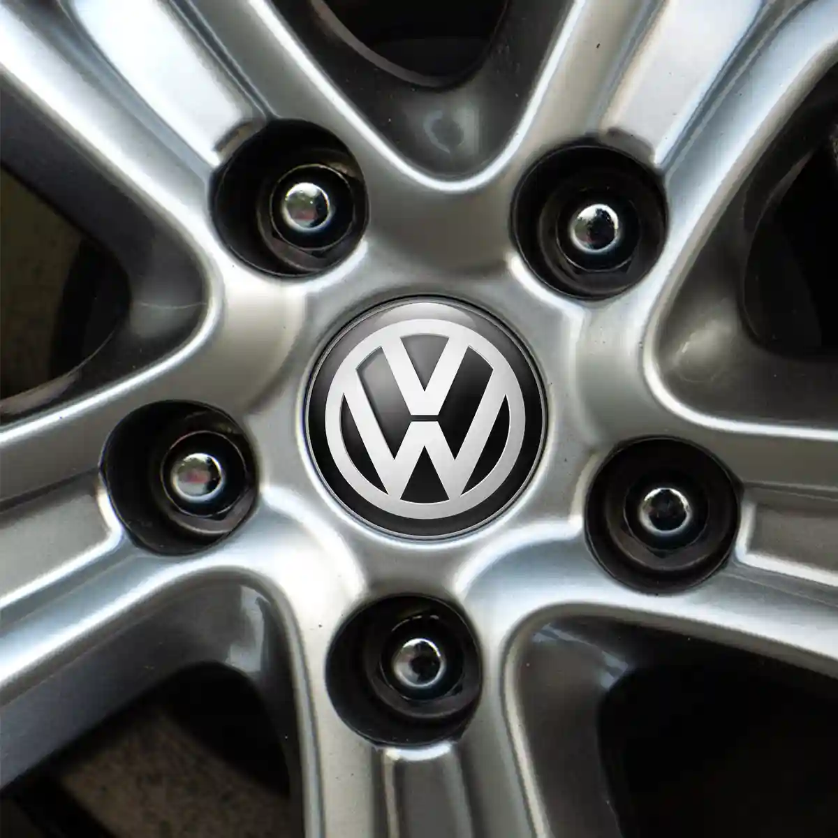 VW Logo Silicone Emblem Premium Quality