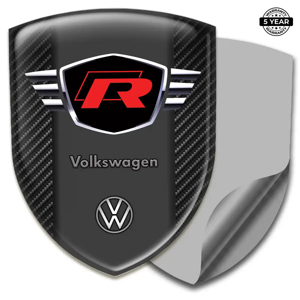VW Logo Sticker Refined Design