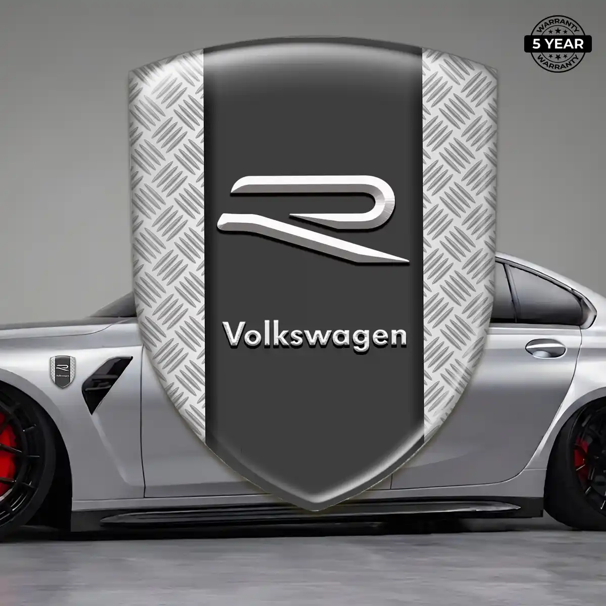 VW Polyurethane Domed Sticker Superior Craft