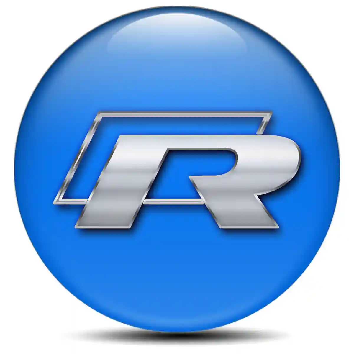 VW R Line Badge Emblems Center Cap High Quality