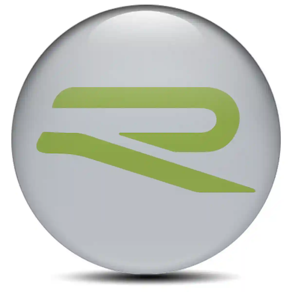 VW R Line Domed Emblem Self-Adhesive Stylish Design