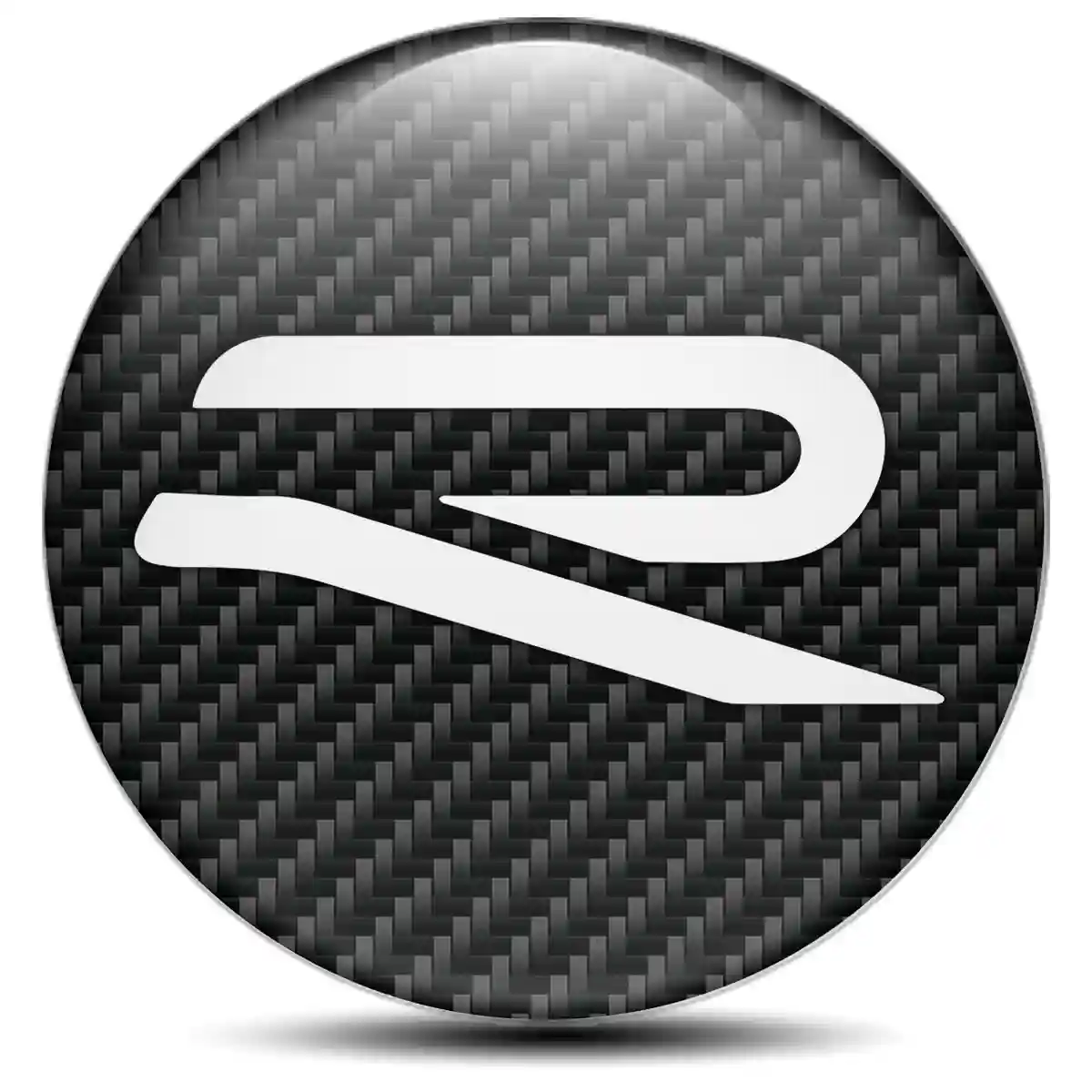 VW R Line Emblem Wheel Center Caps High Quality