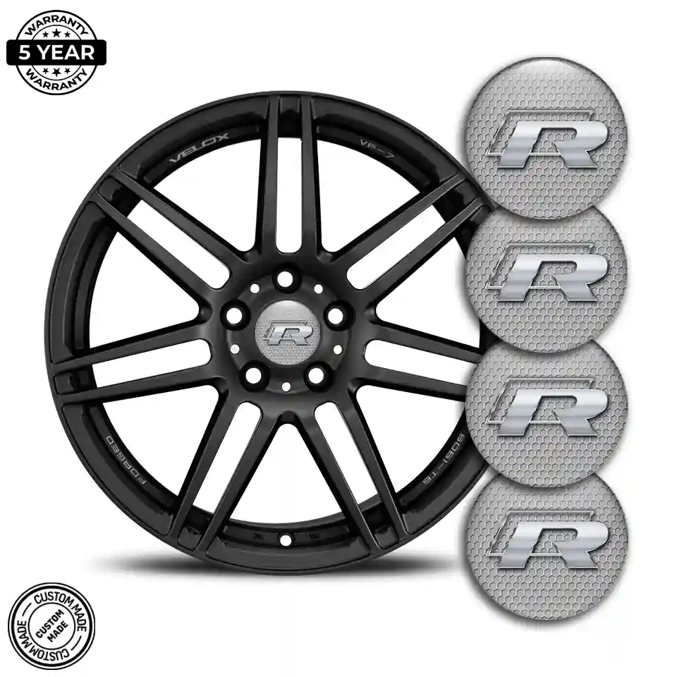 VW R Line Logo Emblem High Quality