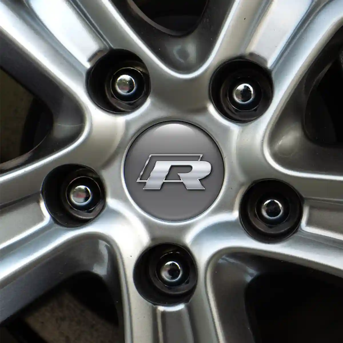 VW R Line Logo Emblem Stylish Design