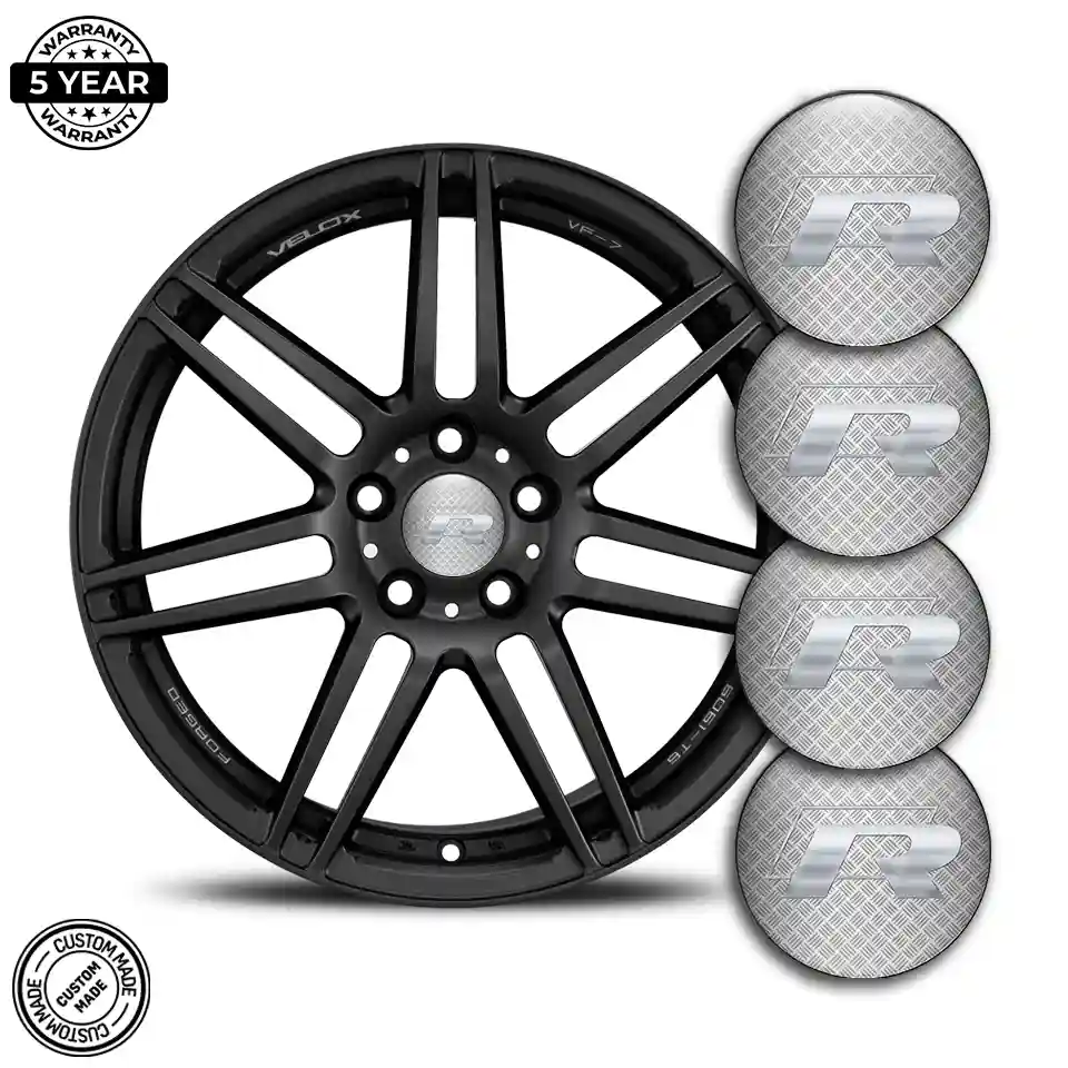 VW R Line Logo Silicone Emblem Stylish Design