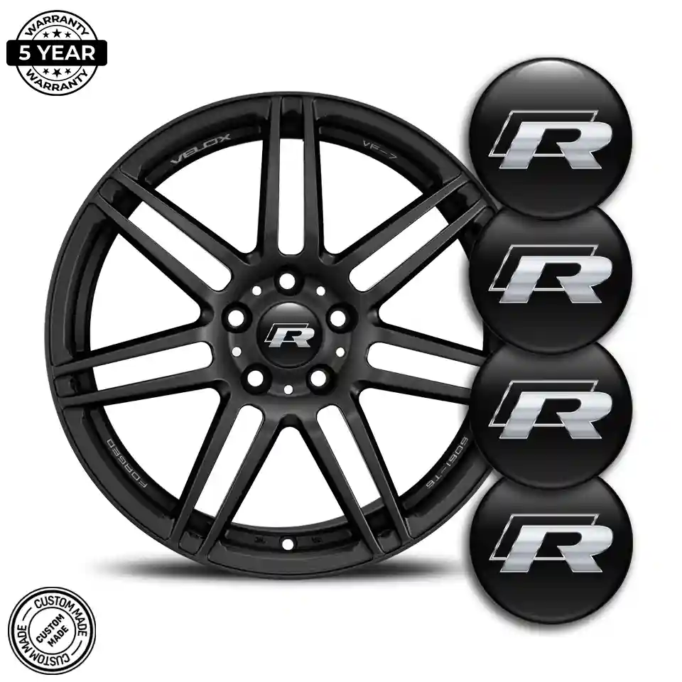 VW R Line Silicone Sticker Self-Adhesive High Quality