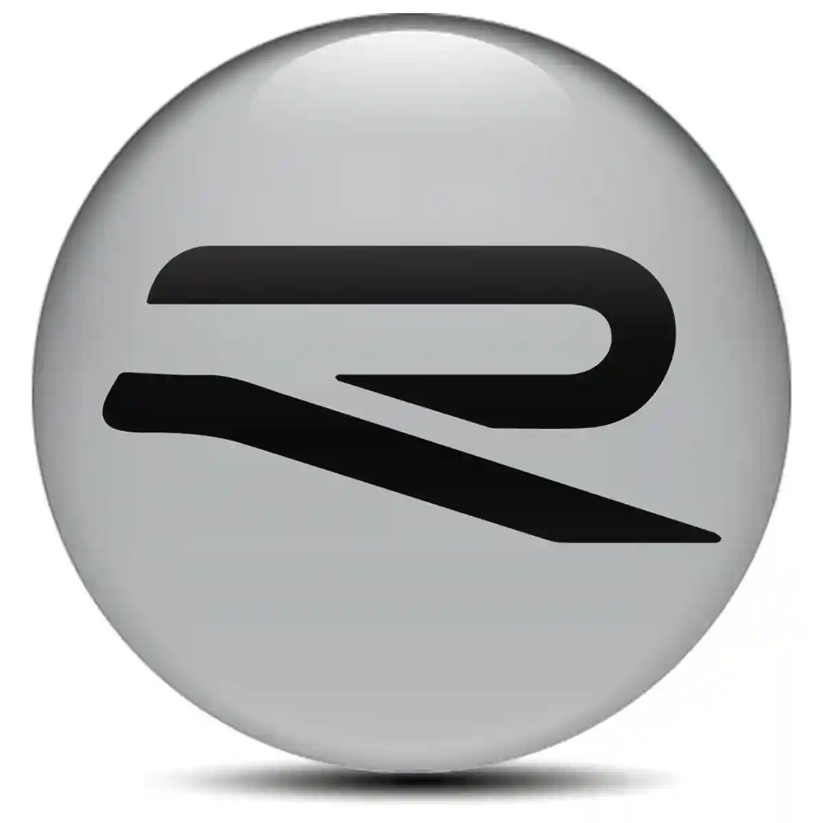 VW R Line Silicone Sticker Stylish Design