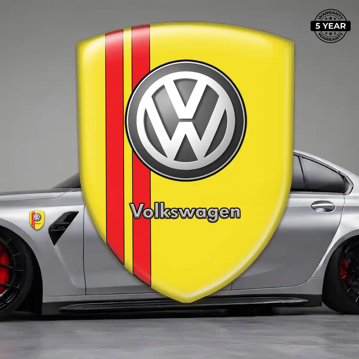 VW Resin Badge Sticker Elite Finish
