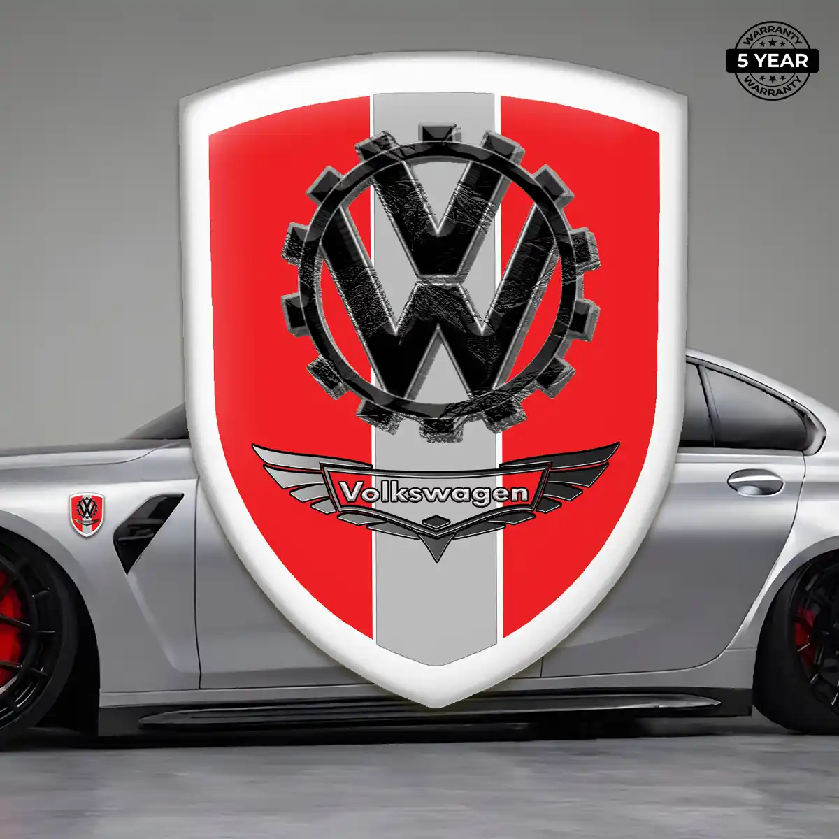 VW Resin Badge Sticker Prime Quality