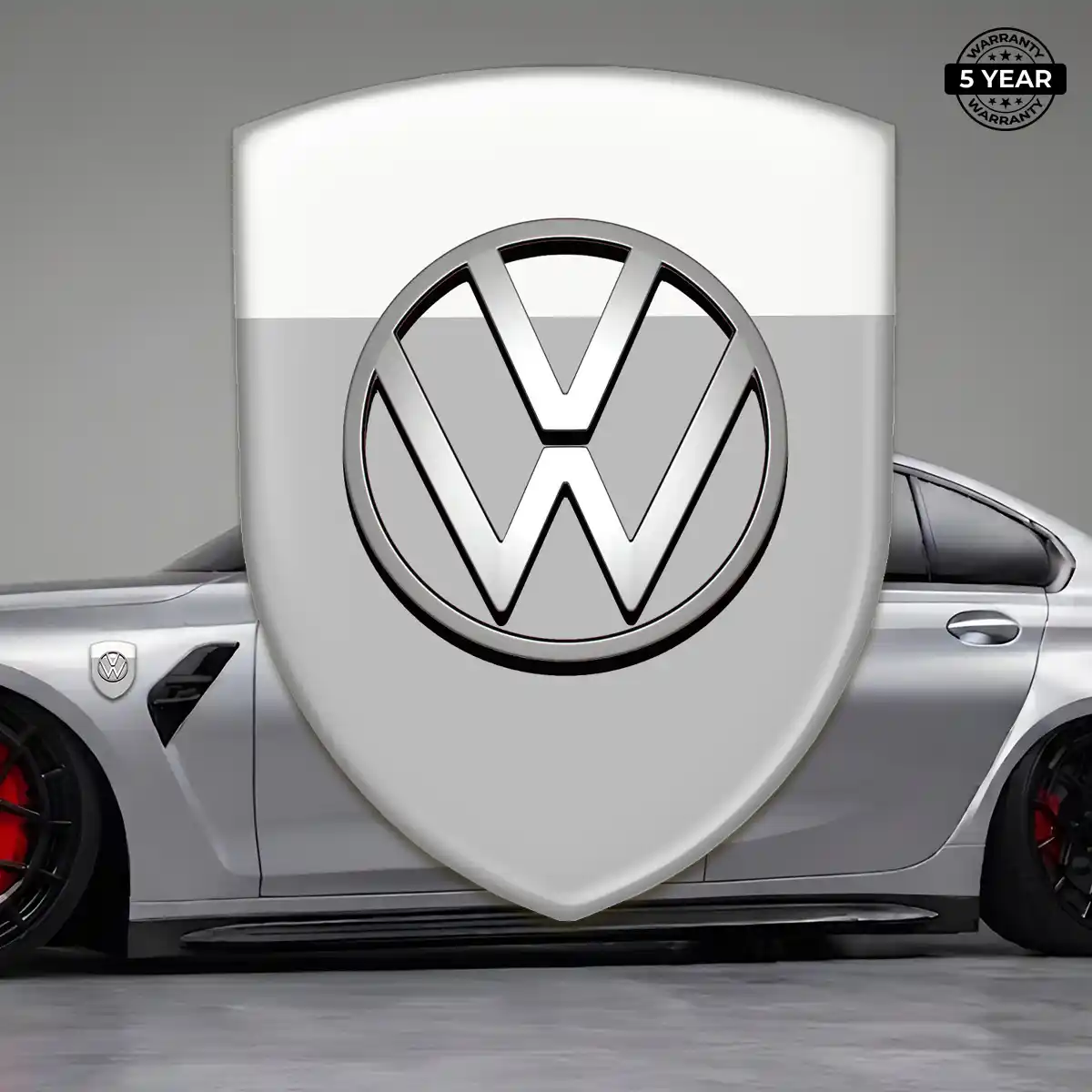 VW Resin Domed Sticker Elite Finish