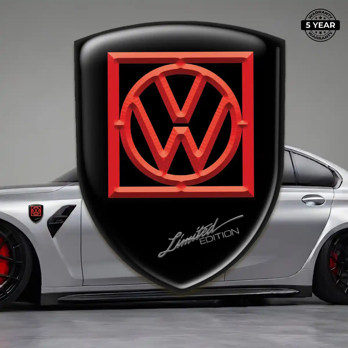 VW Resin Emblem Sticker Prime Quality