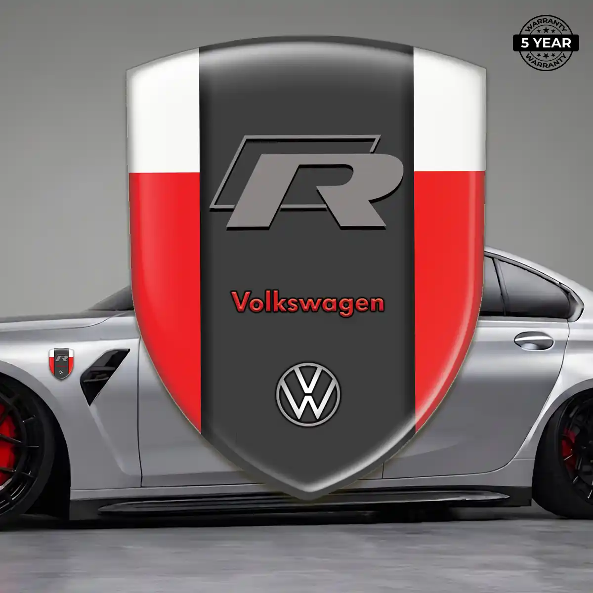 VW Resin Emblem Sticker Superior Craft