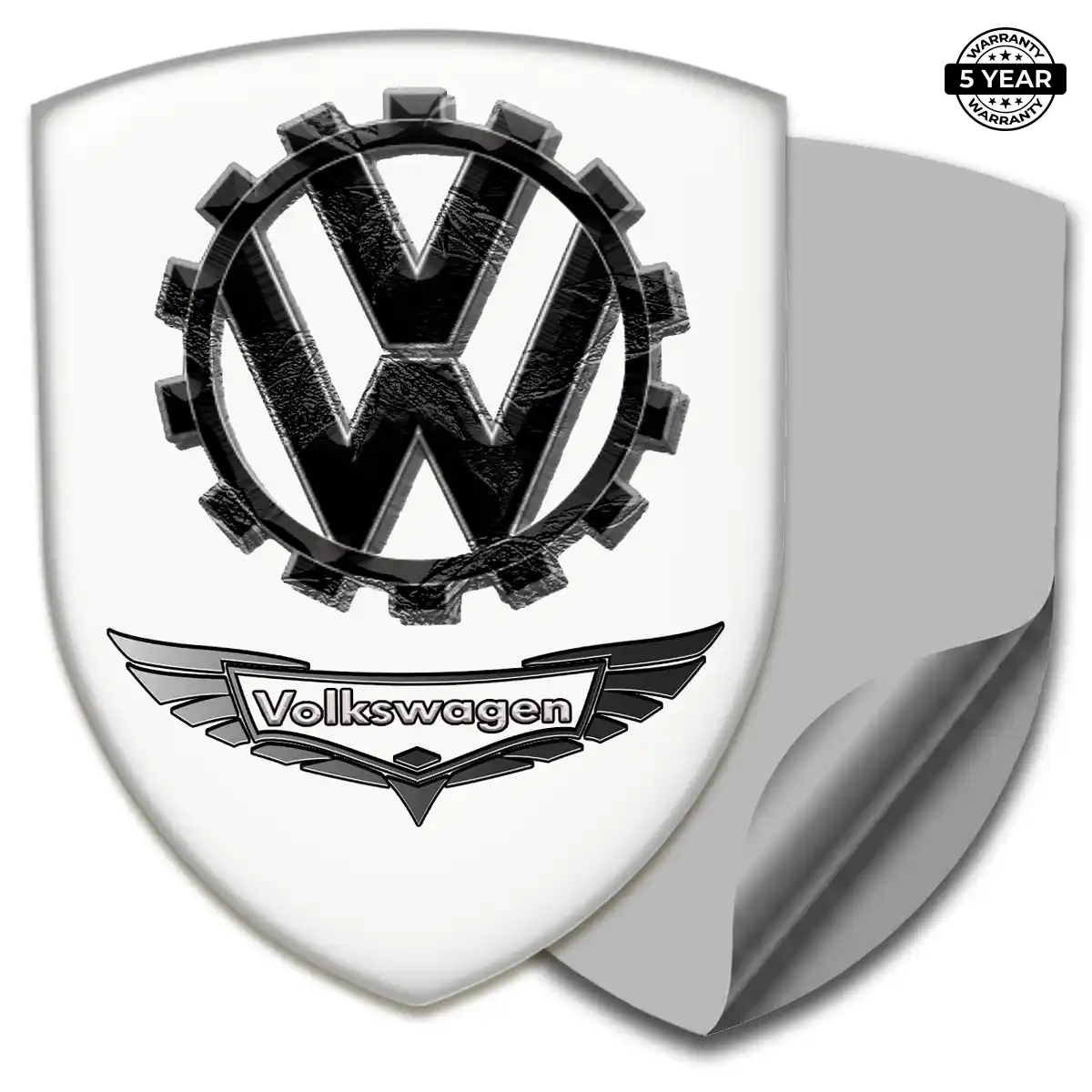 VW Self Adhesive Emblem Sticker Elite Finish