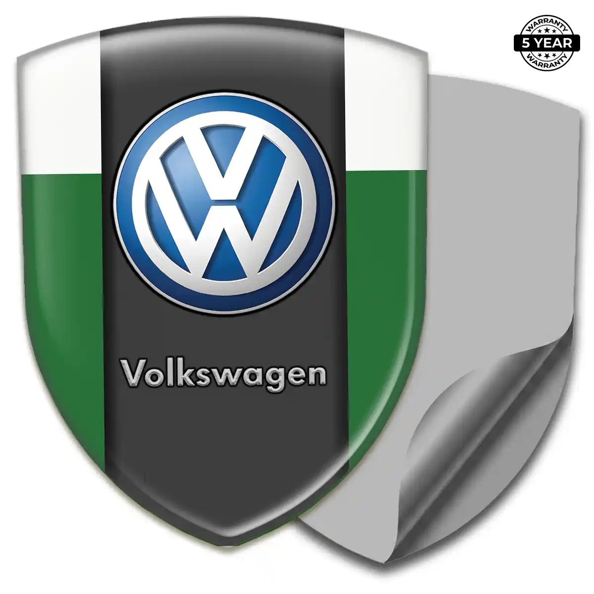 VW Self Adhesive Emblem Sticker Superior Craft