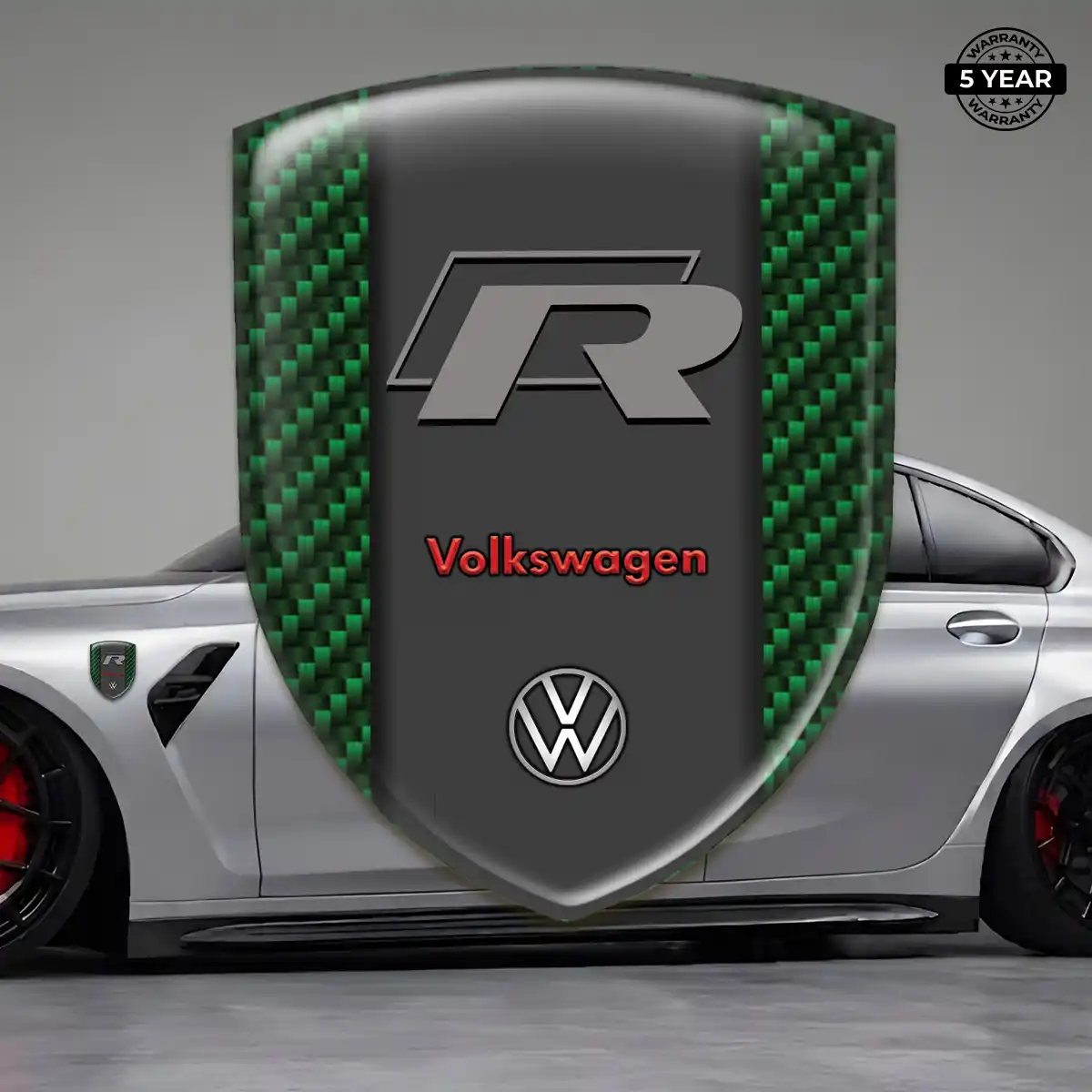 VW Silicone Badge Elite Finish