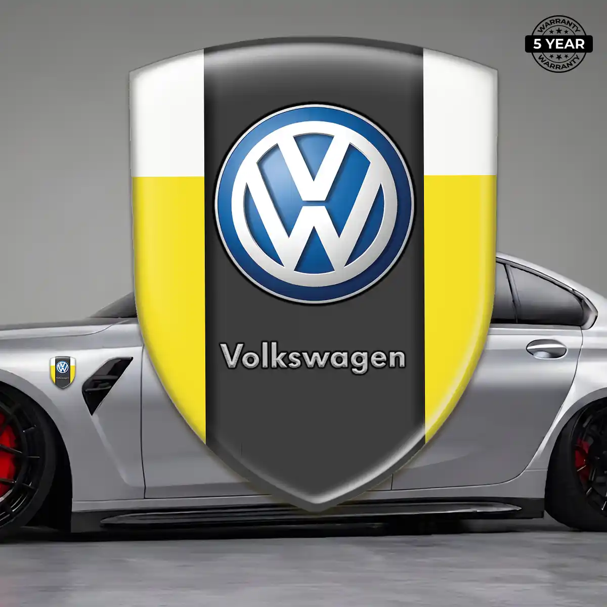 VW Silicone Badge Prime Quality