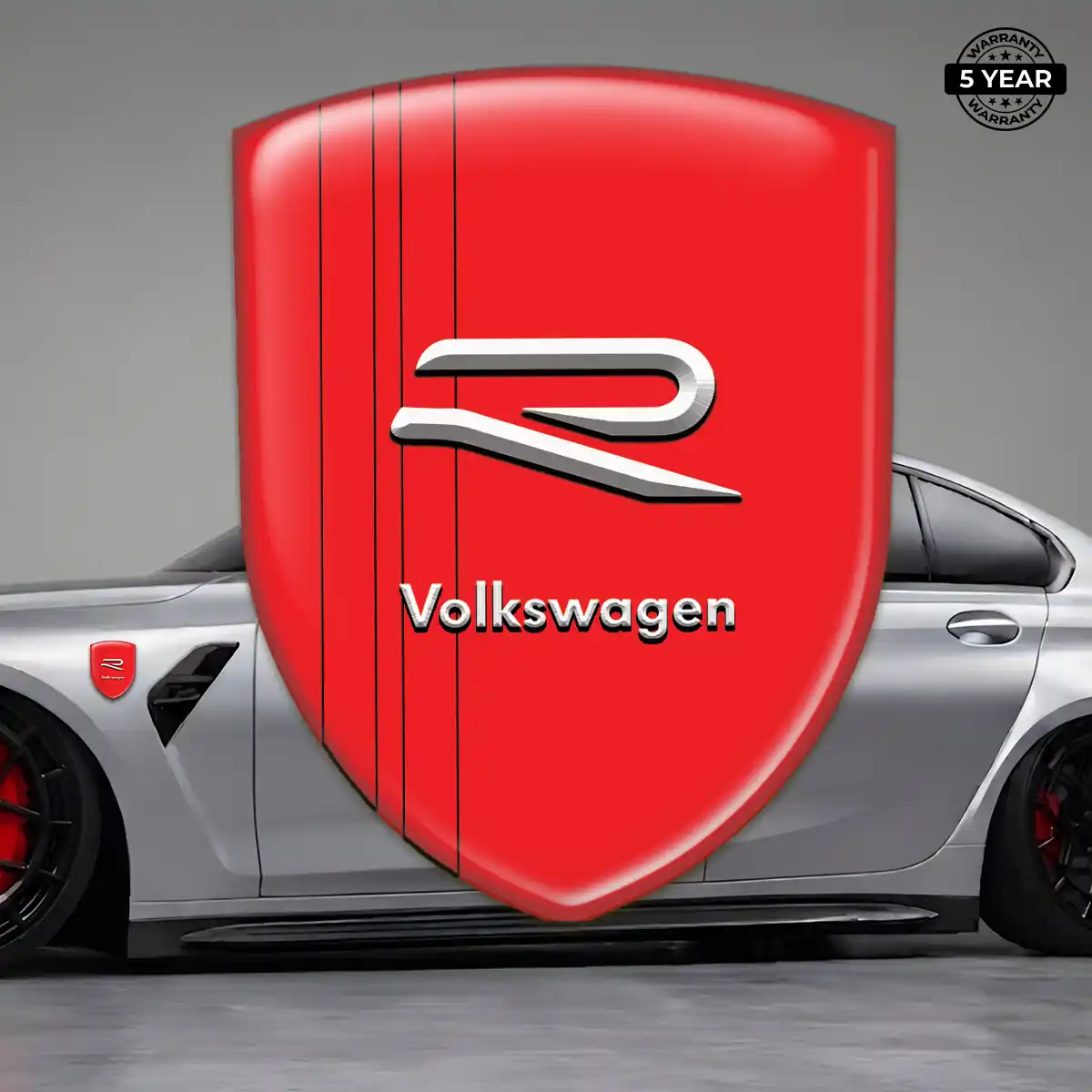 VW Silicone Badge Signature Grade