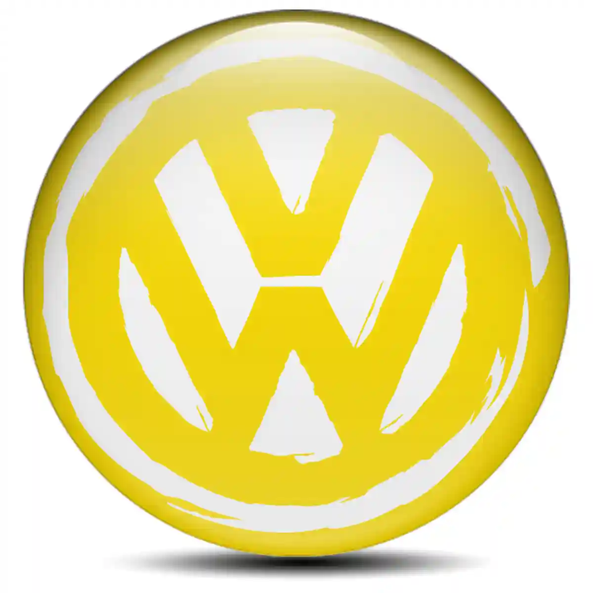 VW Silicone Emblem Self-Adhesive Premium Quality