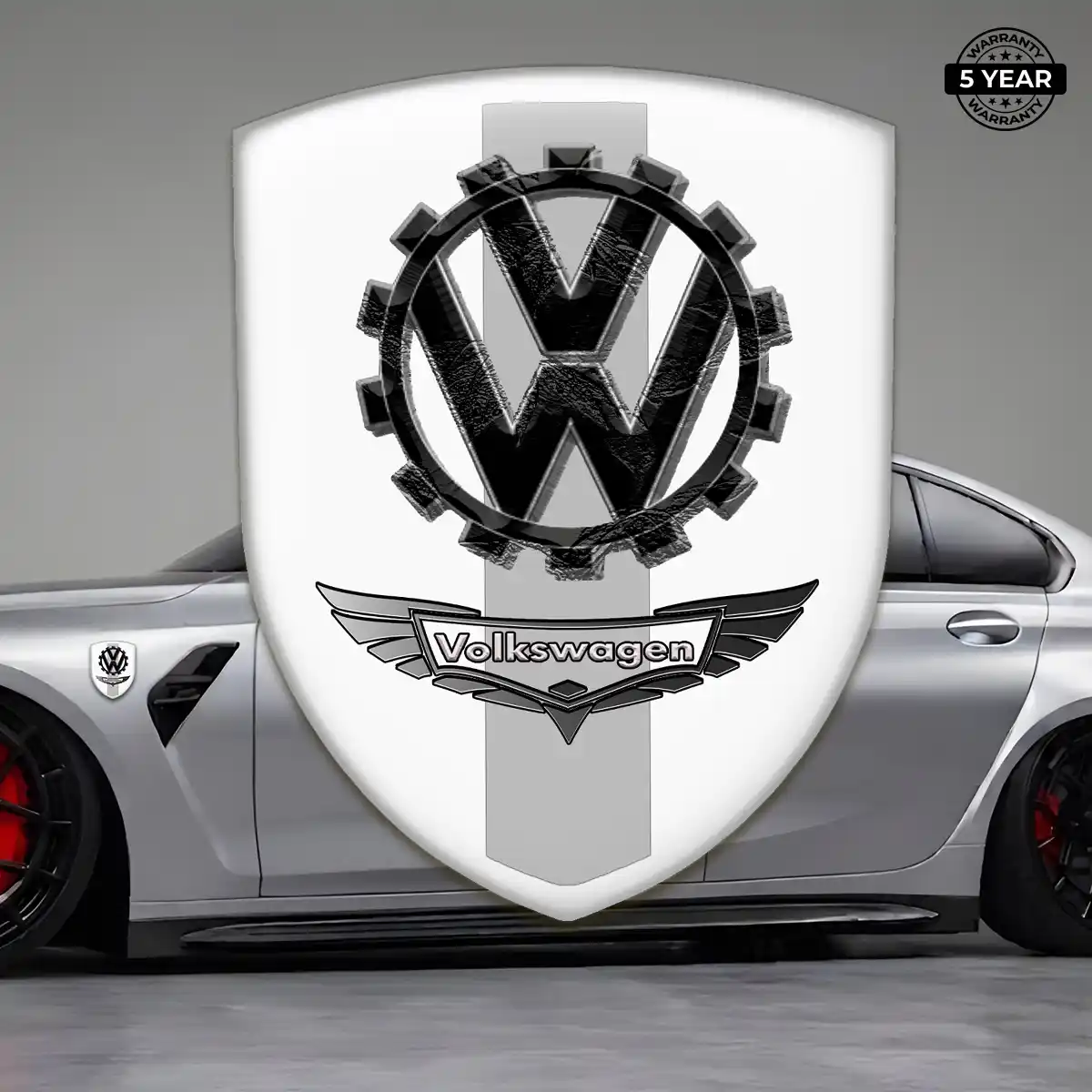 VW Silicone Sticker Elite Finish