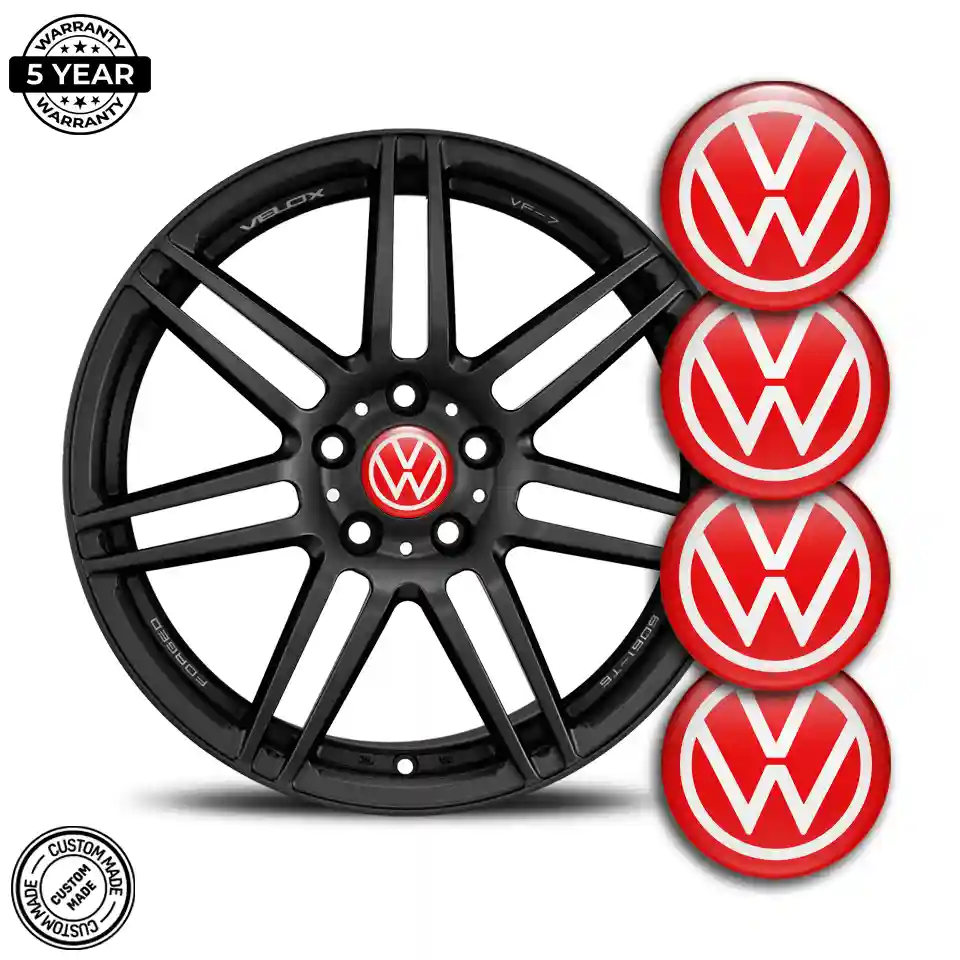 VW Silicone Sticker Premium Quality