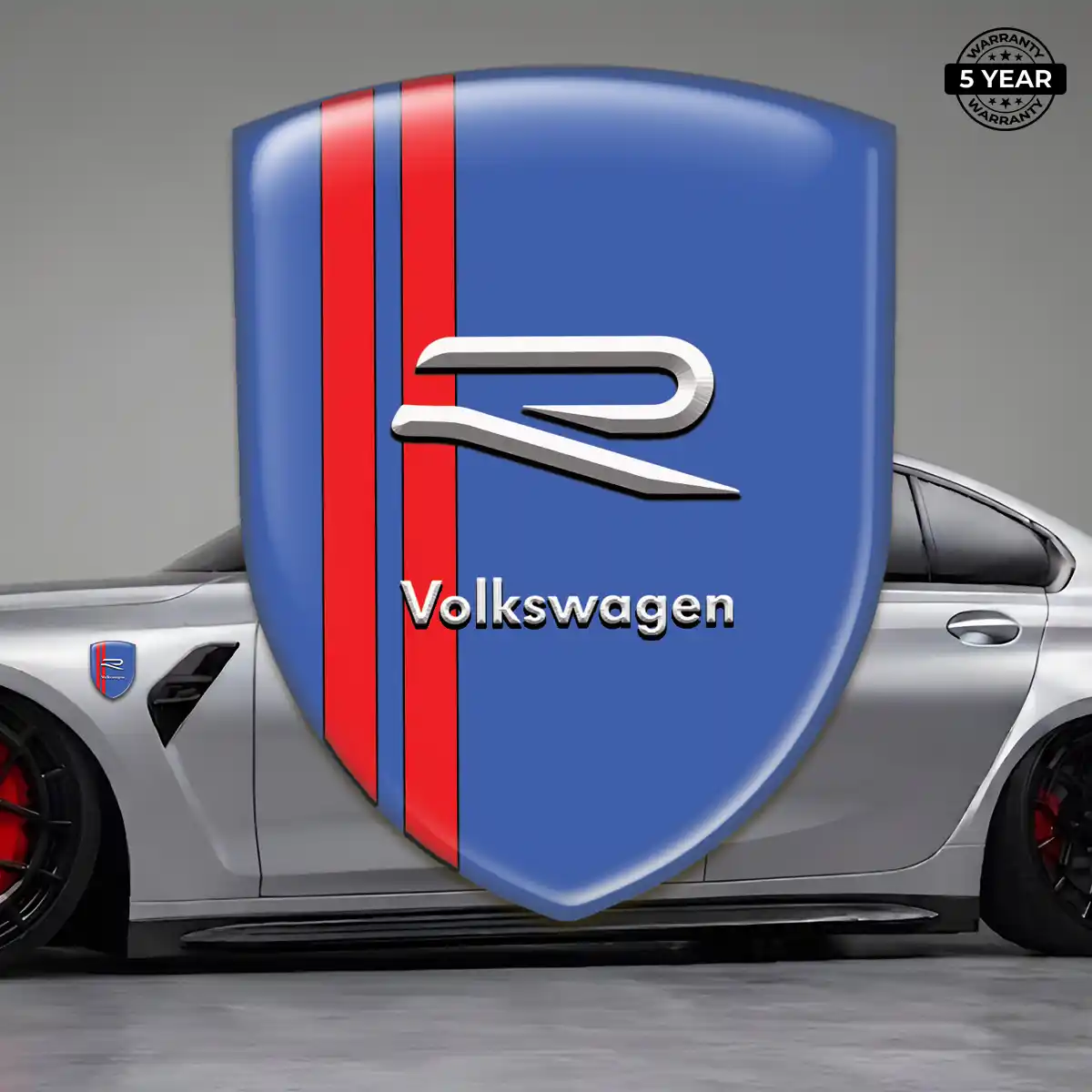 VW Silicone Sticker Prime Quality
