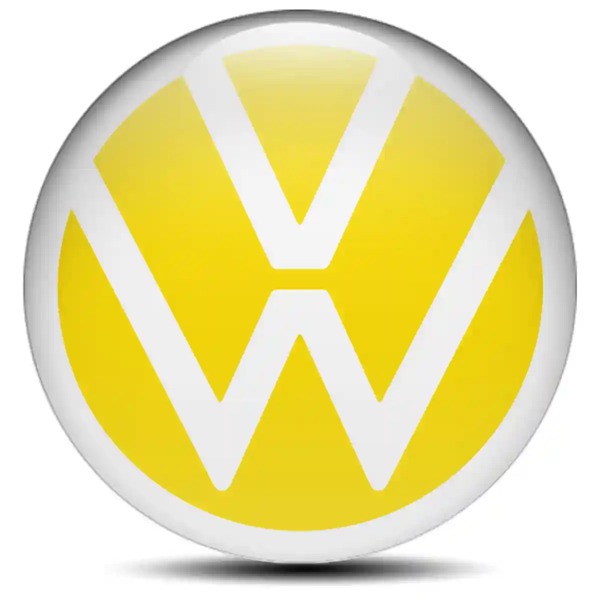 VW Silicone Sticker Self-Adhesive Premium Quality