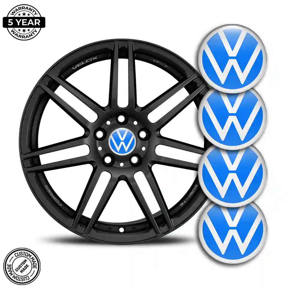 VW Sticker Epoxy 3D Gel Stylish Design