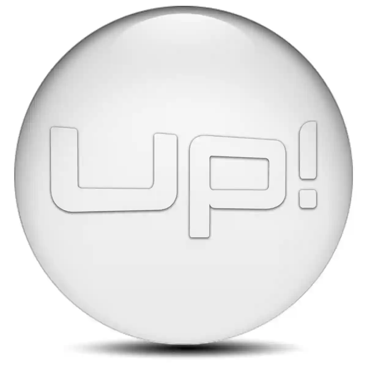 VW Up Logo Silicone Badge Stylish Design