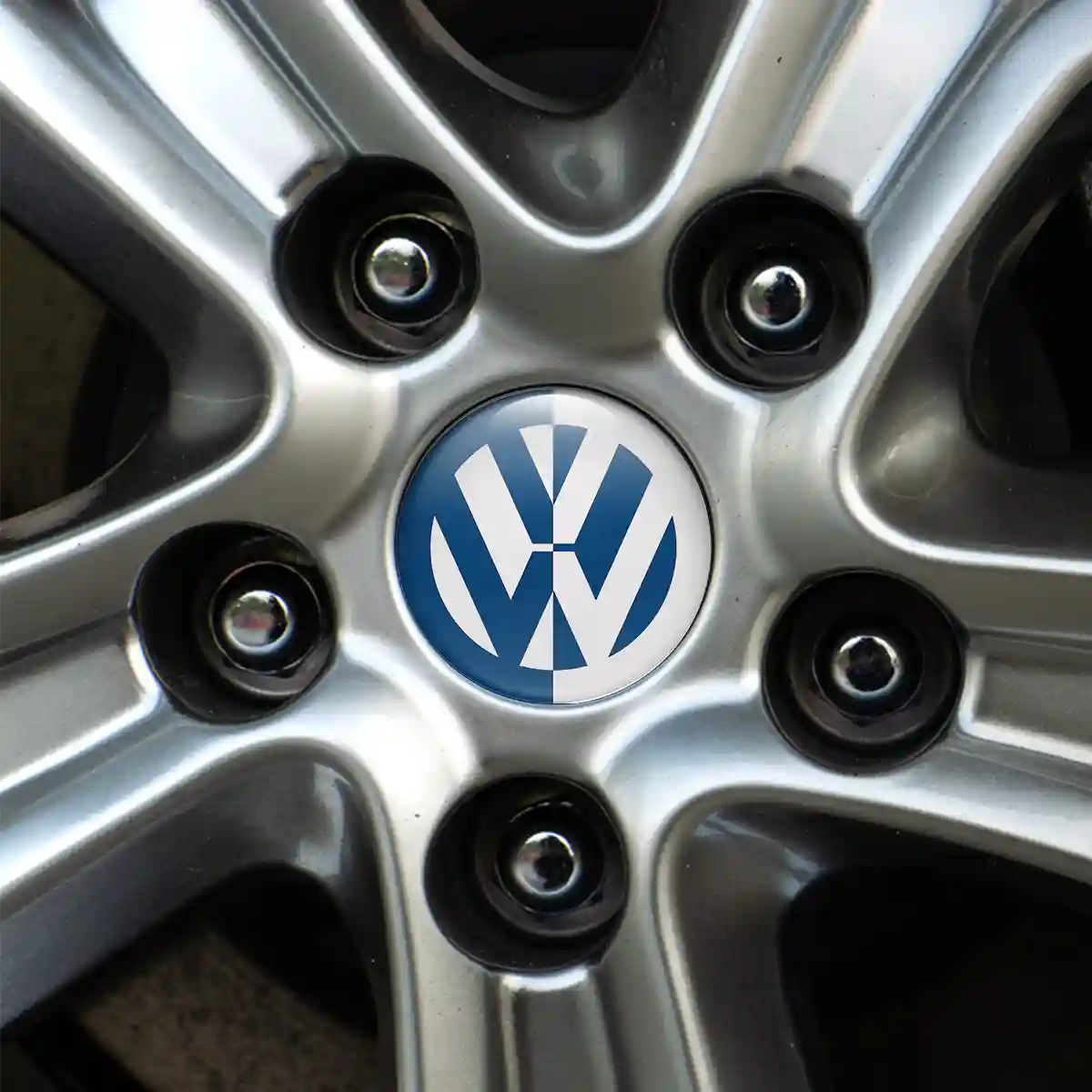 VW Wheel Emblems Premium Edition