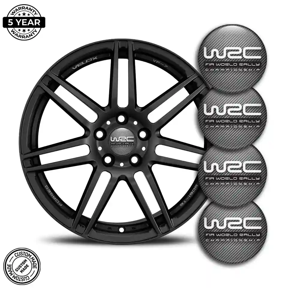 WRC Silicone Emblem Sleek Style