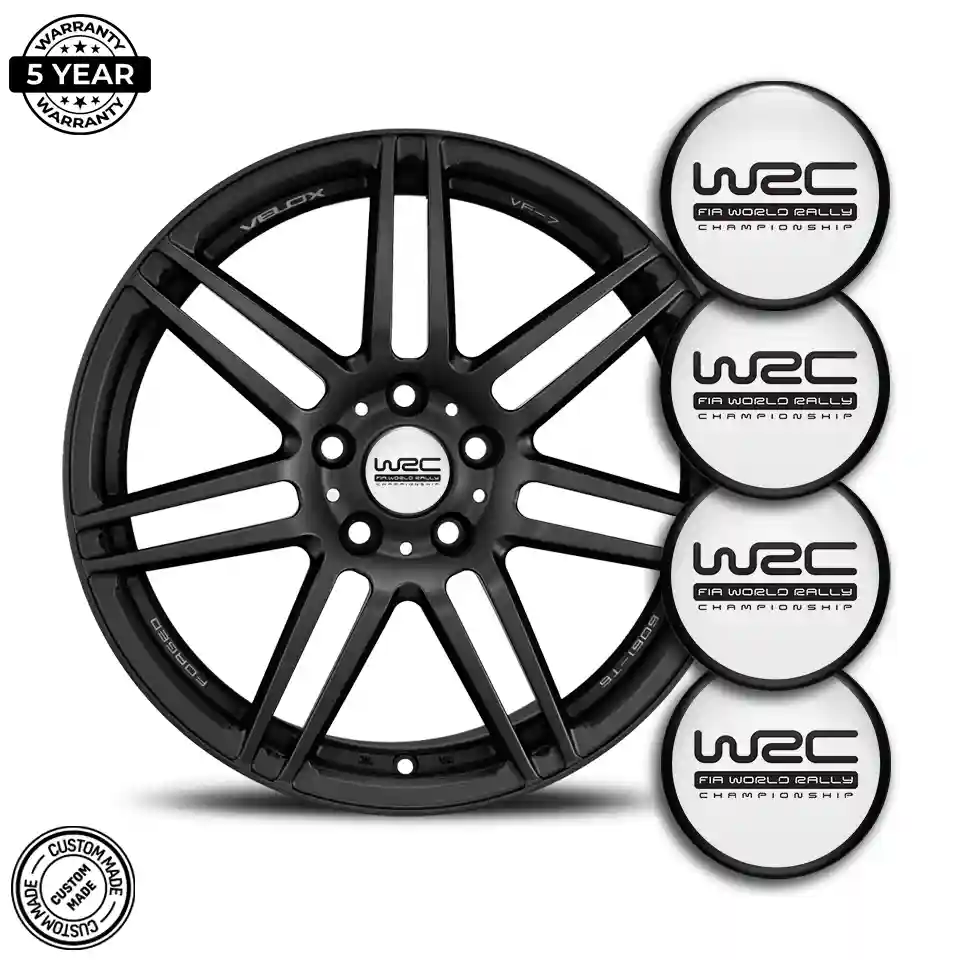 WRC Silicone Sticker Sleek Style