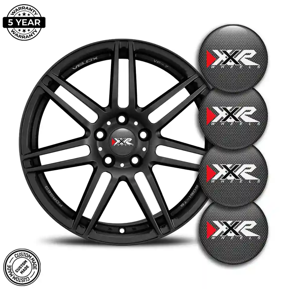 XXR Domed Emblem Self-Adhesive Sleek Style